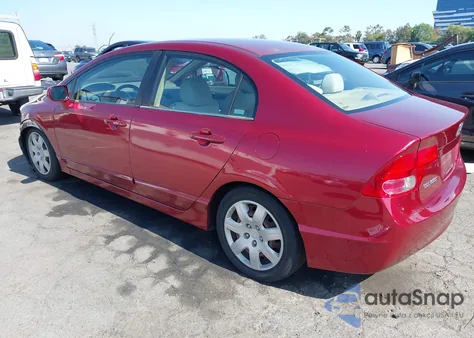 2006 Honda Civic Lx z USA, uszkodzony, nr VIN 1HGFA16556L024609